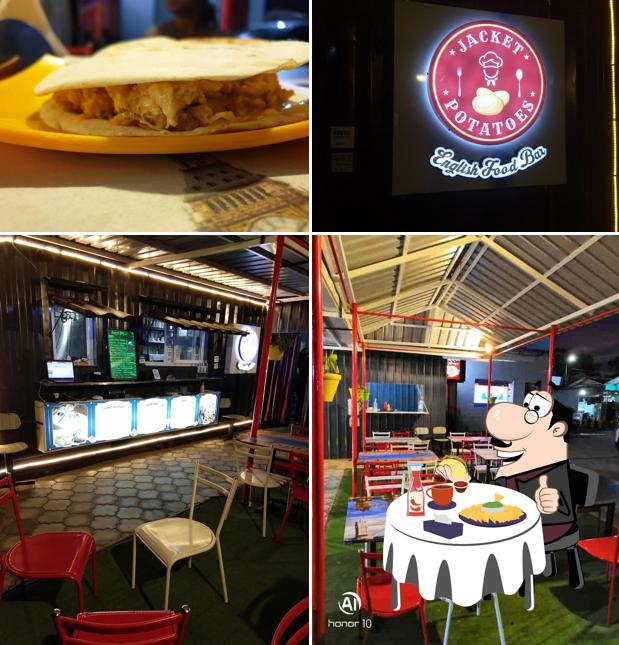 English Food Bar, Coimbatore, behind funmall inside Private Car