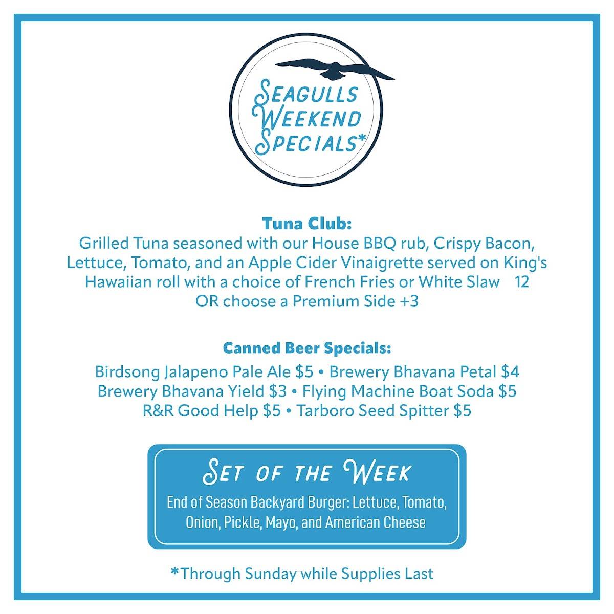 Menu at Paul's of Oak Island pub & bar, Oak Island