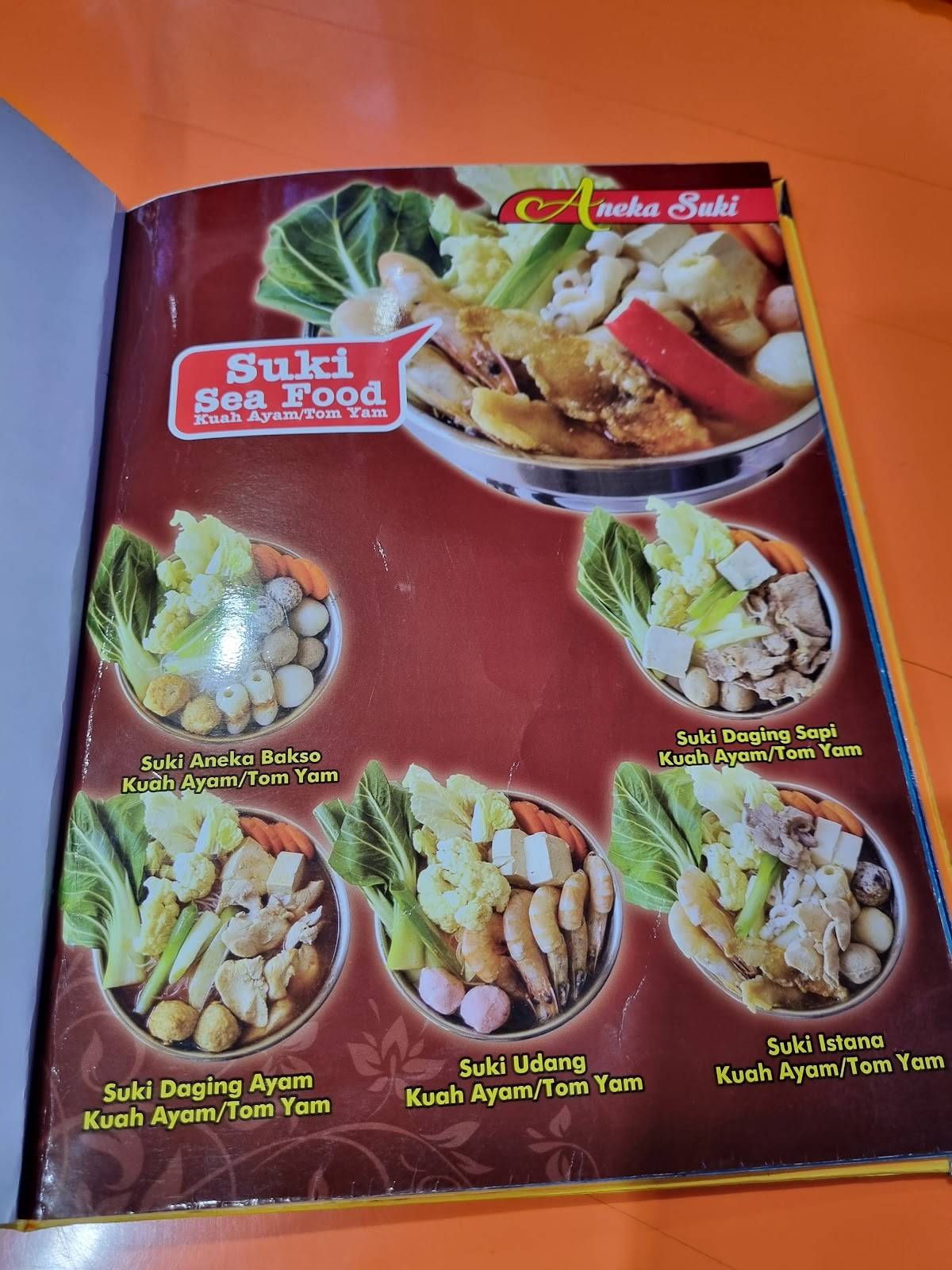 Menu At Istana Mie And Es Rest A 429 Restaurant Susukan Rest Area Km