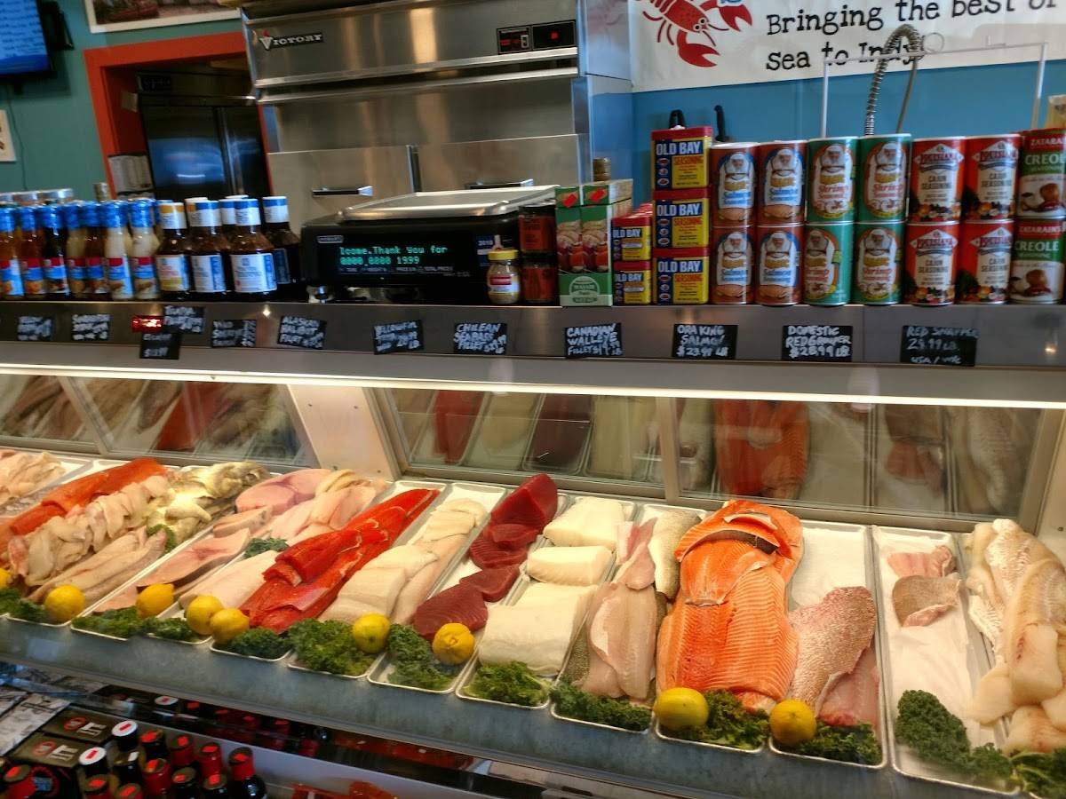 Menu at Caplinger's Fresh Catch restaurant, Indianapolis, Shadeland Ave