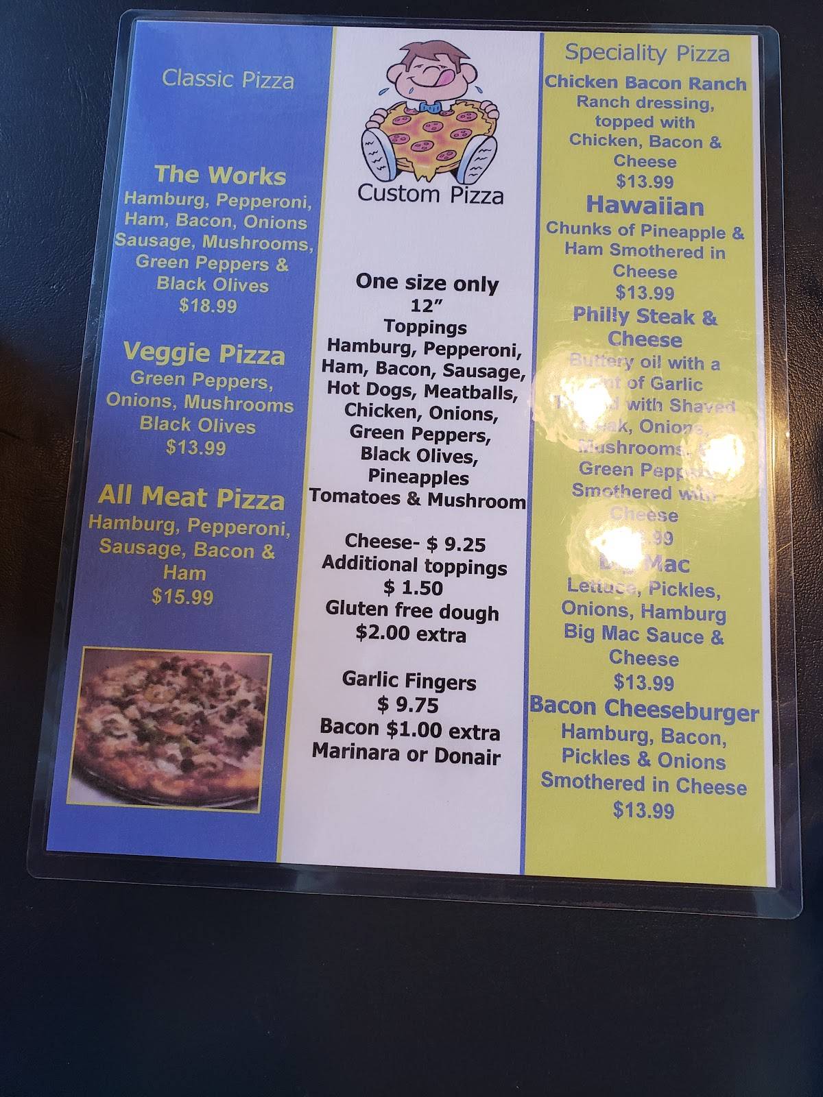 Menu at Dolly's Restaurant, Frenchville, 17 US1