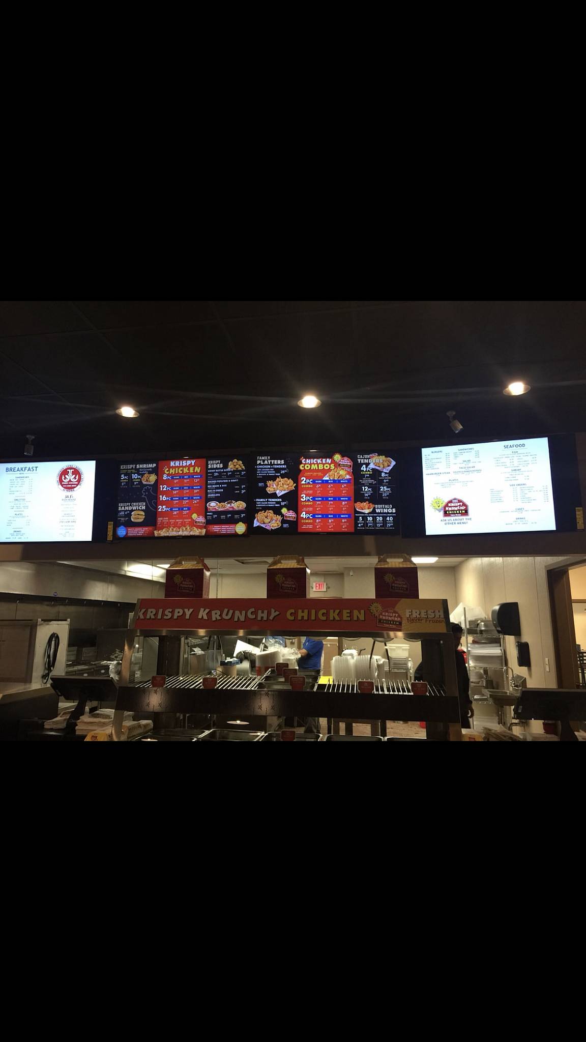 Menu at J&J FISH HOUSE restaurant, Bolivar