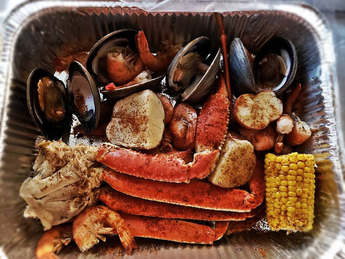 Menu at Pelican Seafood restaurant, Oak Island, E Oak Island Dr