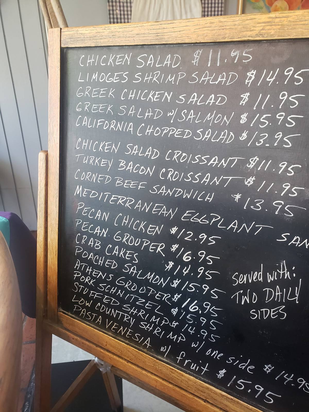 Carta del restaurante Florida Cracker Lunch On Limoges, Dade City, 7th St