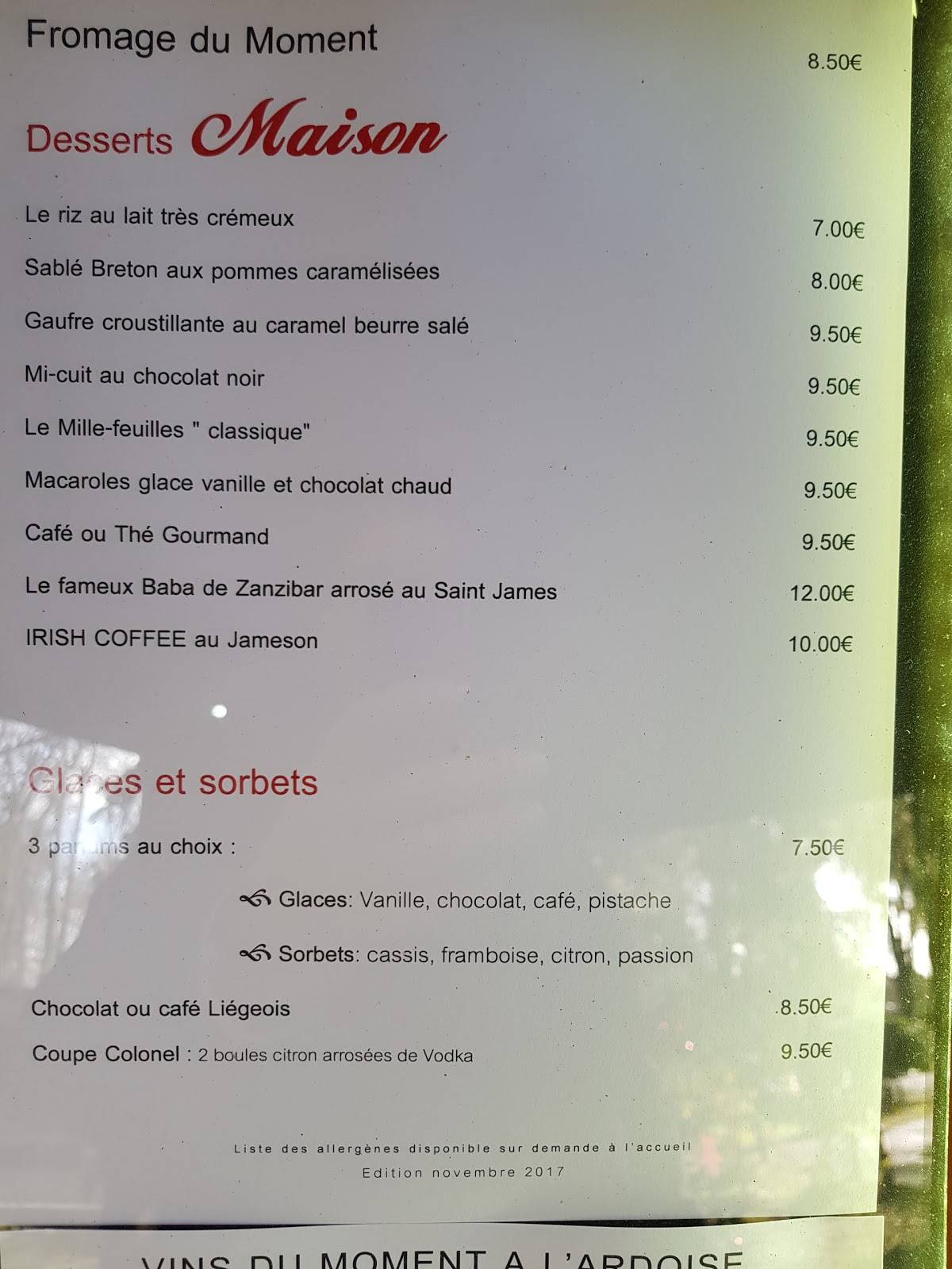 Menu Au Le 78 Restaurant Louveciennes menu-au-le-78-restaurant-louveciennes