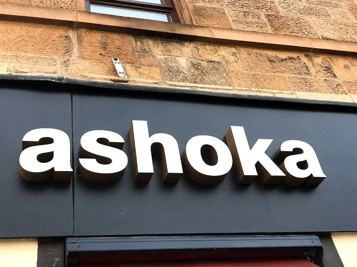 Menu at Ashoka South Side fast food, Glasgow
