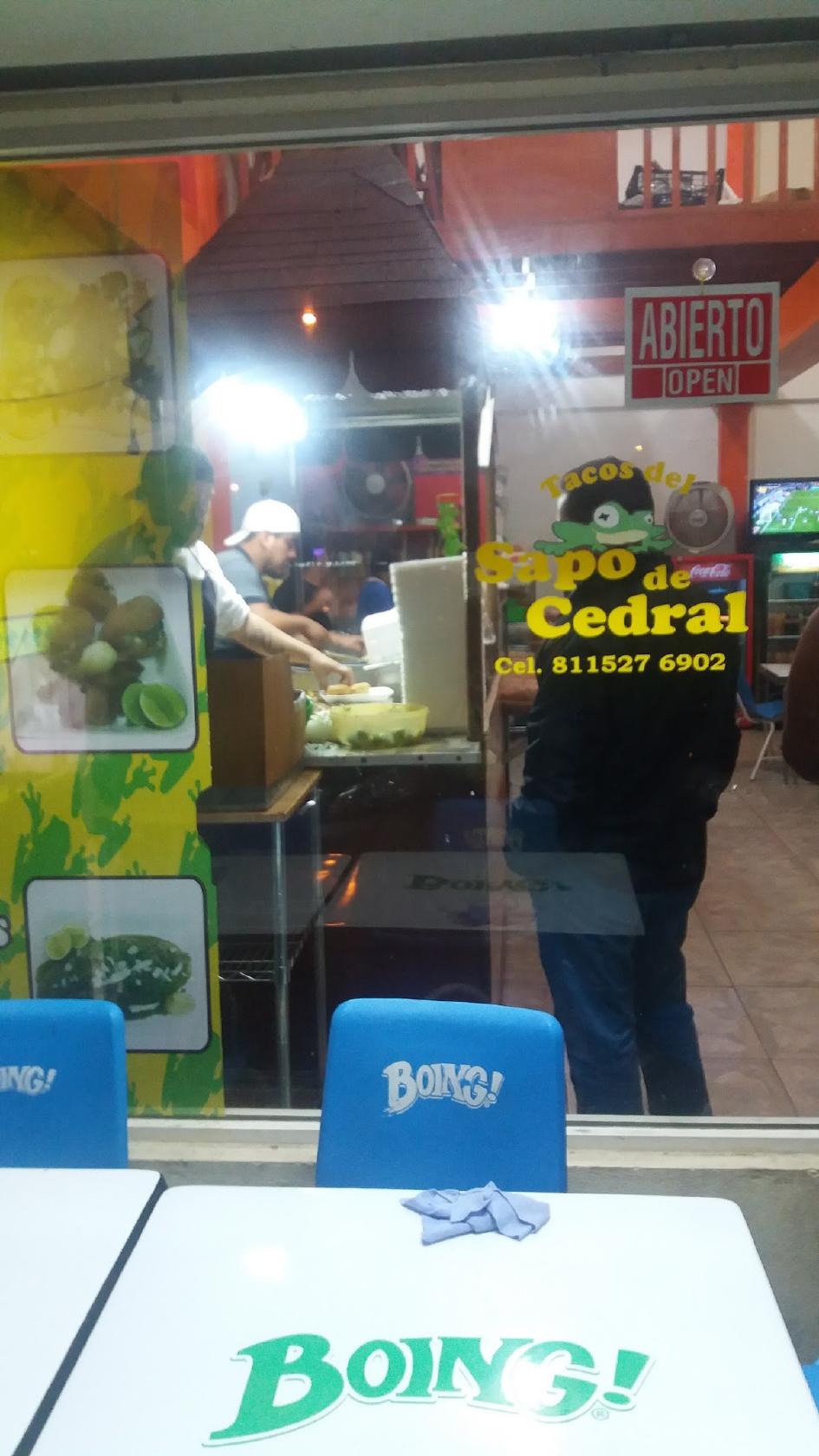 Tacos Del Sapo De Cedral portada