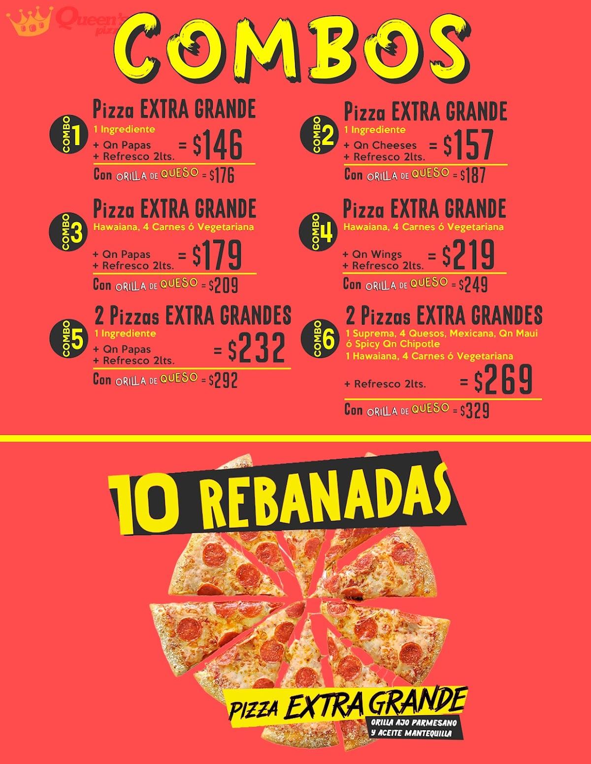 Queen's Pizza Solidaridad portada